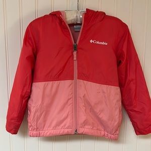 Columbia | Pink Fleece Lined Jacket | 3T